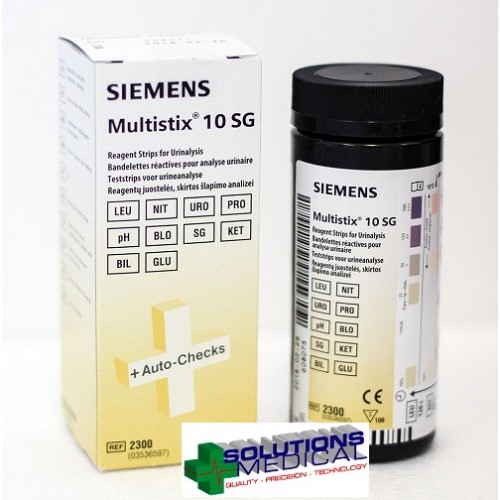Multistix 10 Sg Siemens 2300 Reagent Strips For Urinalysis Test Strips